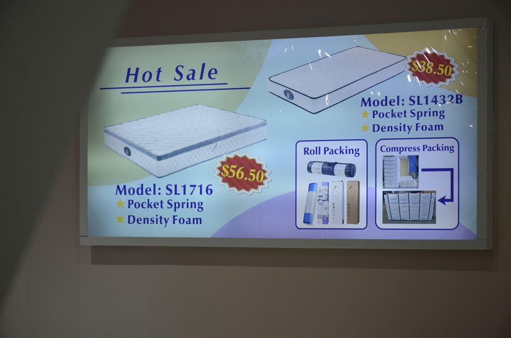 roll packing mattress