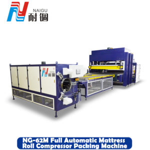 NG-62M Full automatic mattress roll compressor packing machine